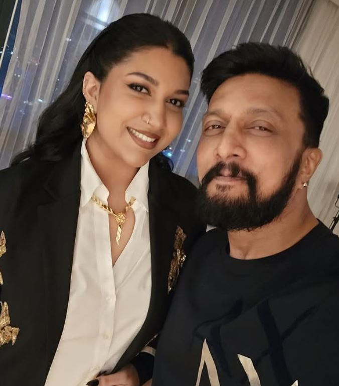 Kiccha Sudeep Daughter Sanvi